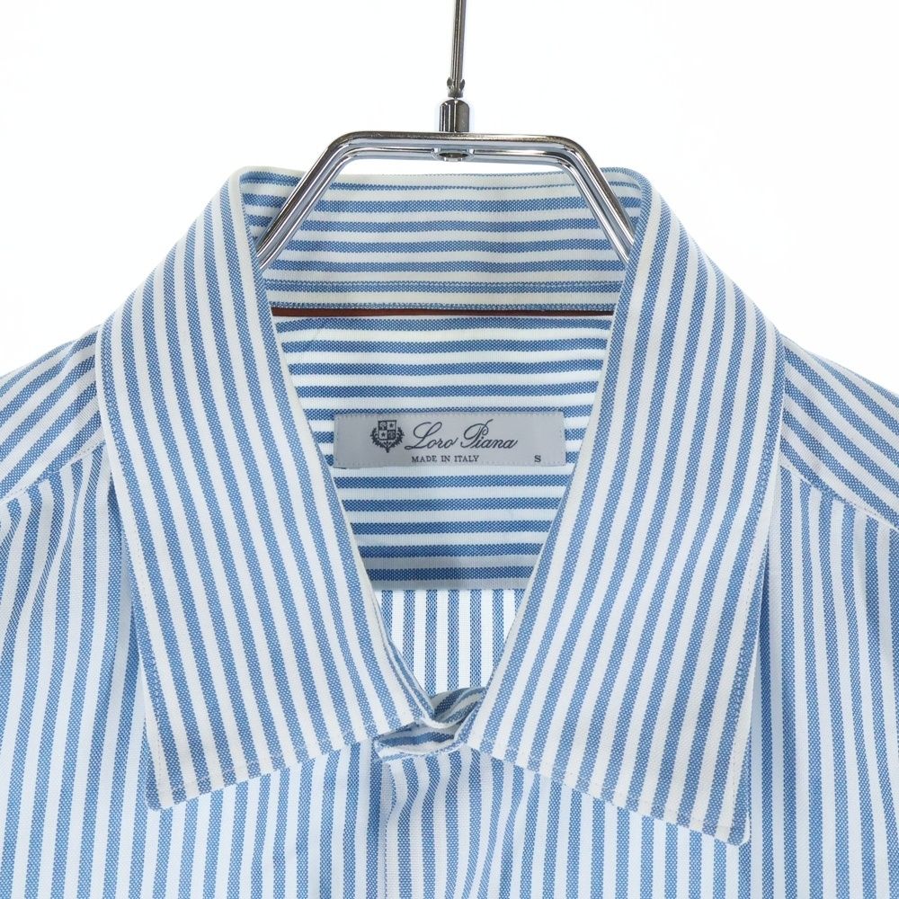 Loro Piana (ロロピアーナ) COTTON STRIPED SHIRTS コットン
