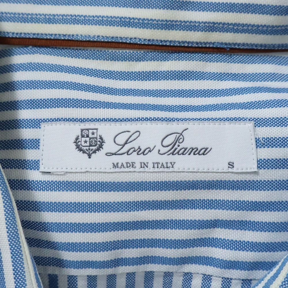Loro Piana (ロロピアーナ) COTTON STRIPED SHIRTS コットン