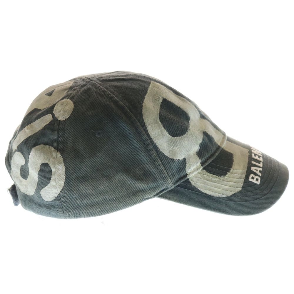 BALENCIAGA BB スプレイド ペイント キャップ BALENCIAGA (バレンシアガ) BBスプレイド ペイントデザイン ベース