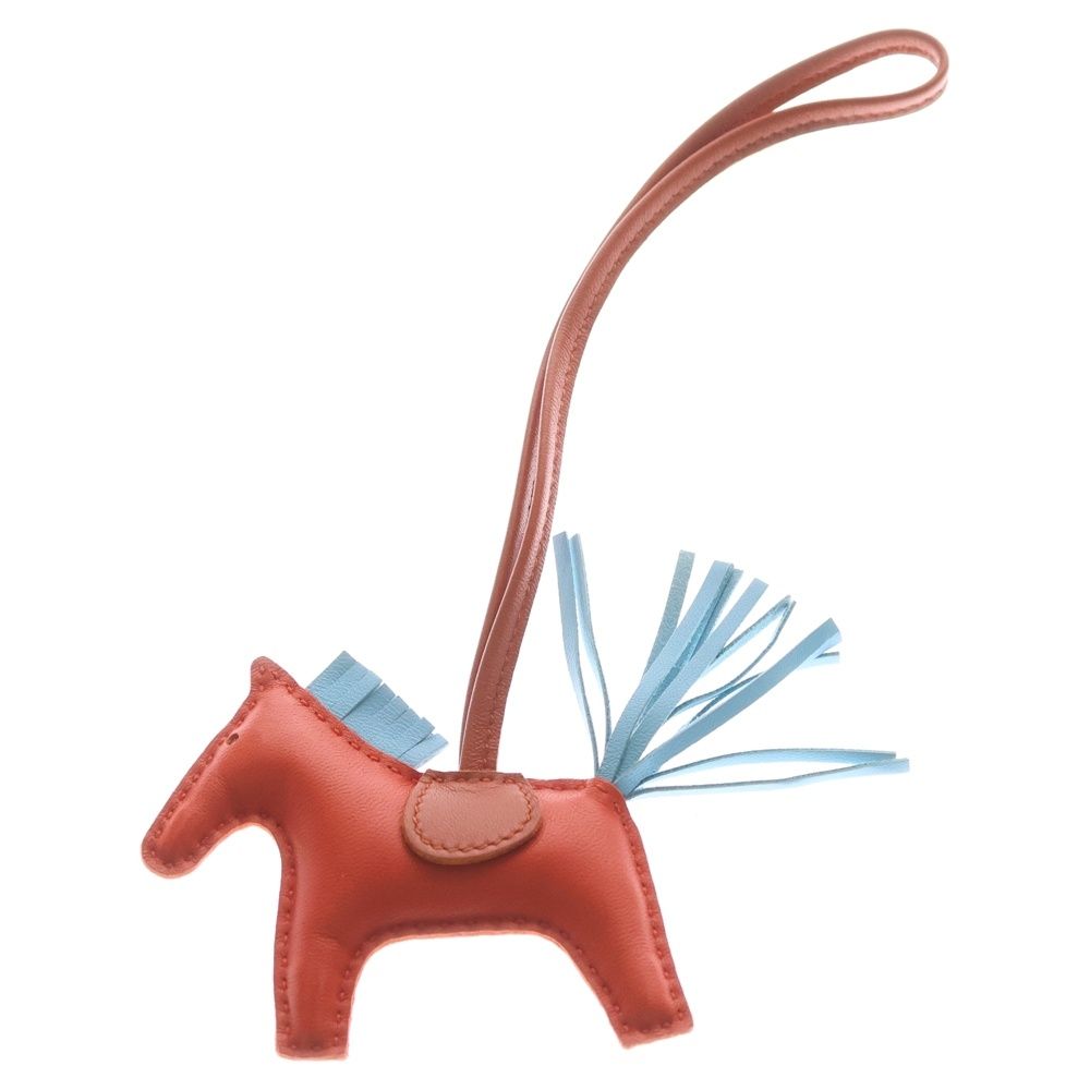 ⭐️未使用近い⭐️ エルメス ロデオ MM セレステ カーネリアン