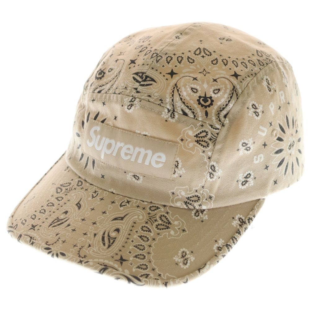 SUPREME (シュプリーム) 21SS Bandana Camp Cap バンダナ総柄 ボックス