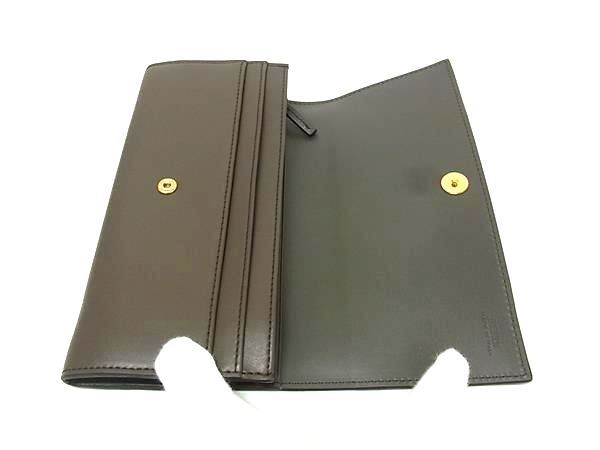 FENDI レザー長財布 バイザウェイ　箱付き FENDI フェンディ 財布 バイザウェイ 8M0251 グレージュ レザー