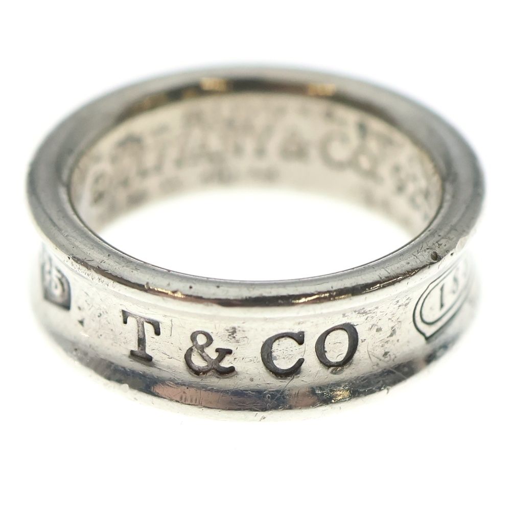 Tiffany&Co　1837 ナローリング　17号　925　中古　Mイ-300 Tiffany&Co 1837 ナローリング 17号 925 中古 Mイ-300 ティファニー