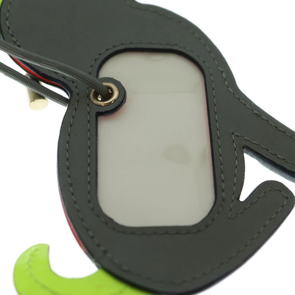 【美品】ルイ・ヴィトン エピ ポルト アドレス ネームタグ モノグラム チャーム 美品】ルイ・ヴィトン エピ ポルト アドレス ネームタグ モノグラム