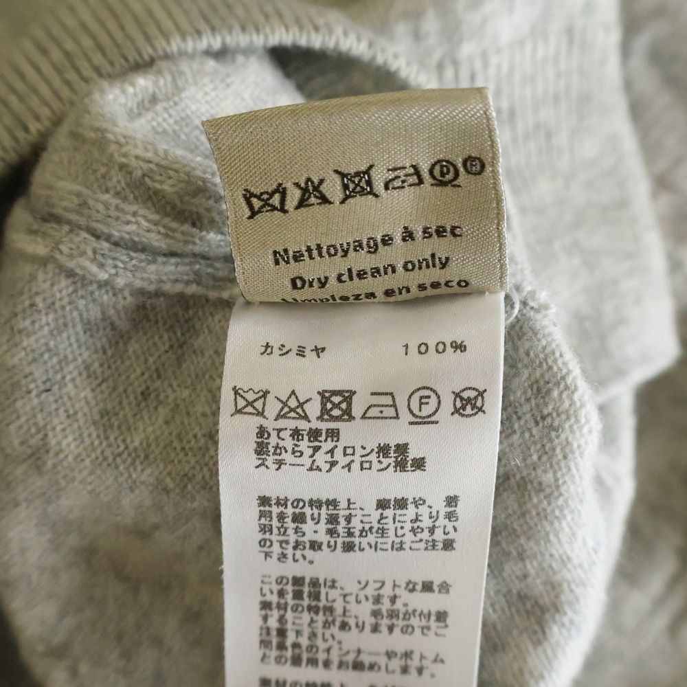 HERMES (エルメス) 3Dニット カシミアセーター グレー - メルカリ