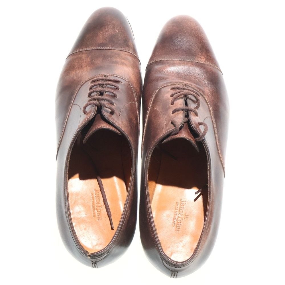 【希少 美品】ジョンロブ　scotney　UK7E ミュージアムカーフ 希少 美品】ジョンロブ scotney UK7E ミュージアムカーフ 希少 美品