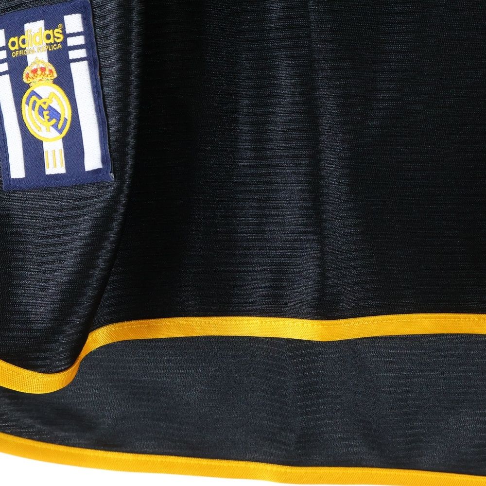 adidas Real Madrid ブラックシャツ 175/92A adidas Real Madrid
