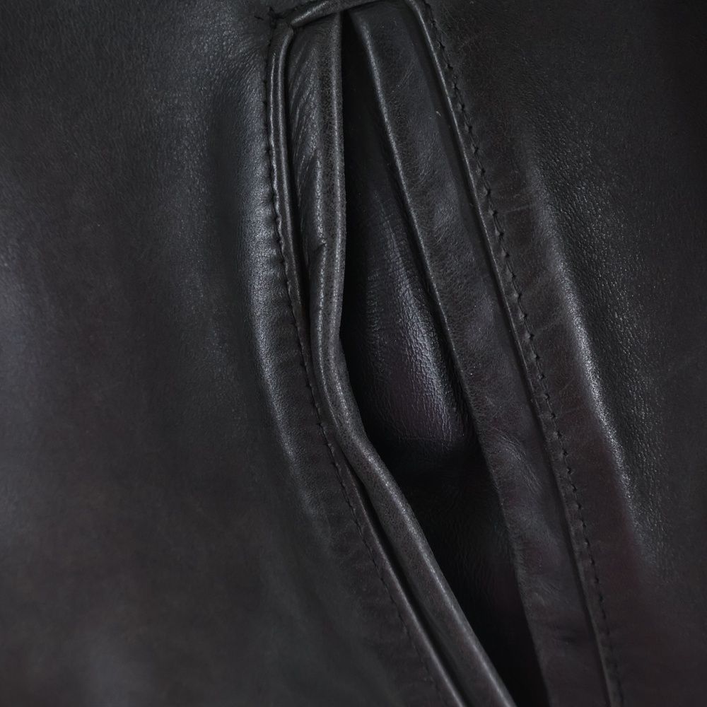 B-McCOY'S Steerhide シングルライダースジャケット 本革 牛革 NO