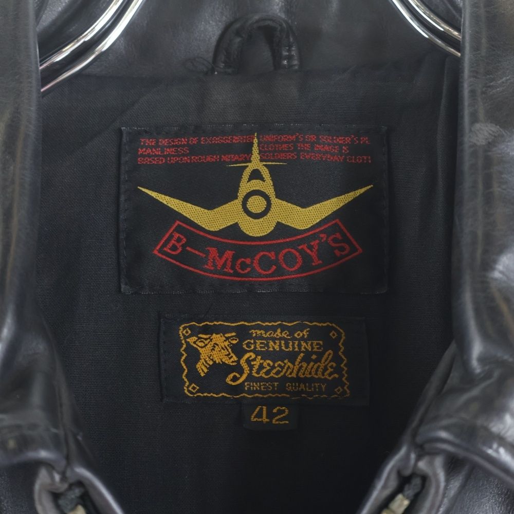 NO BRAND (ノーブランド) B-McCOY's【ビーマッコイズ】 STEERHIDE