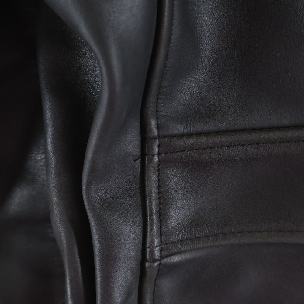 B-McCOY'S Steerhide シングルライダースジャケット 本革 牛革 NO BRAND (ノーブランド) B-McCOY's【ビーマッコイズ】 STEERHIDE