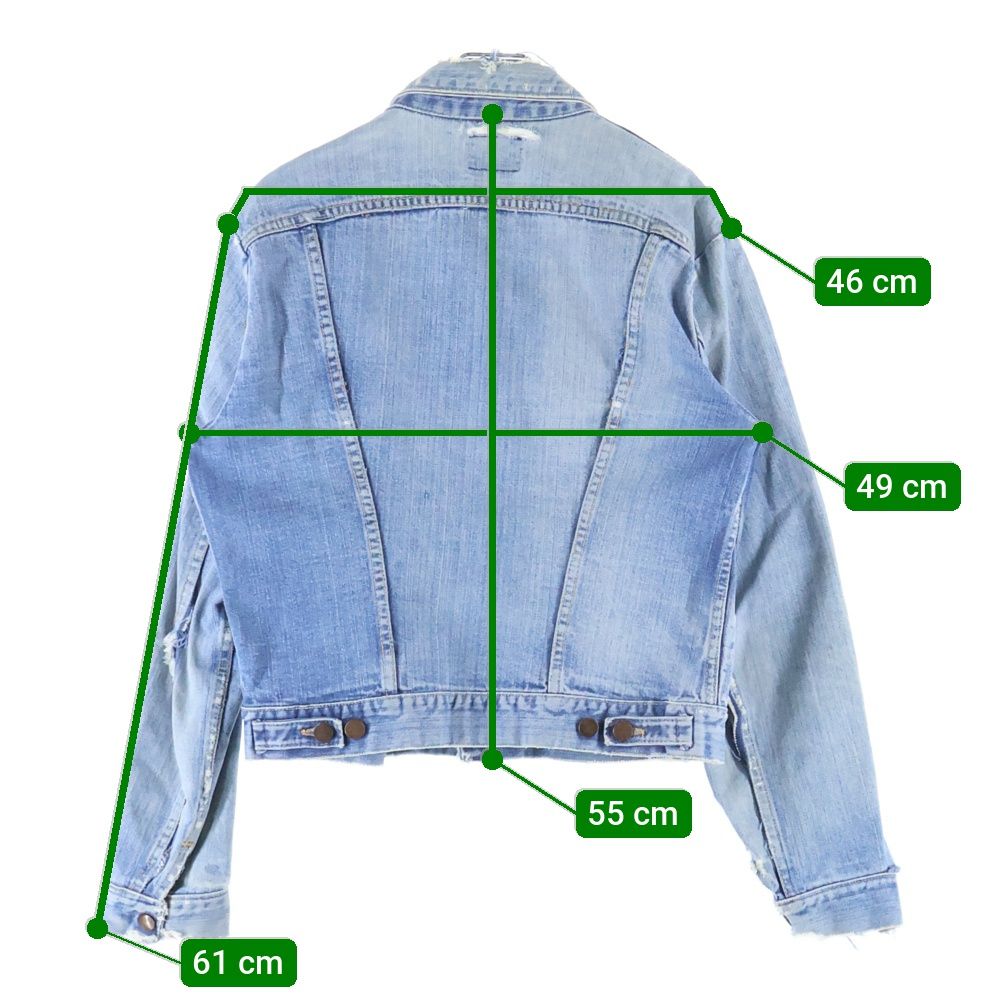 Wrangler (ラングラー) 70s VINTAGE 124MJ 黒タグ中期 デニム