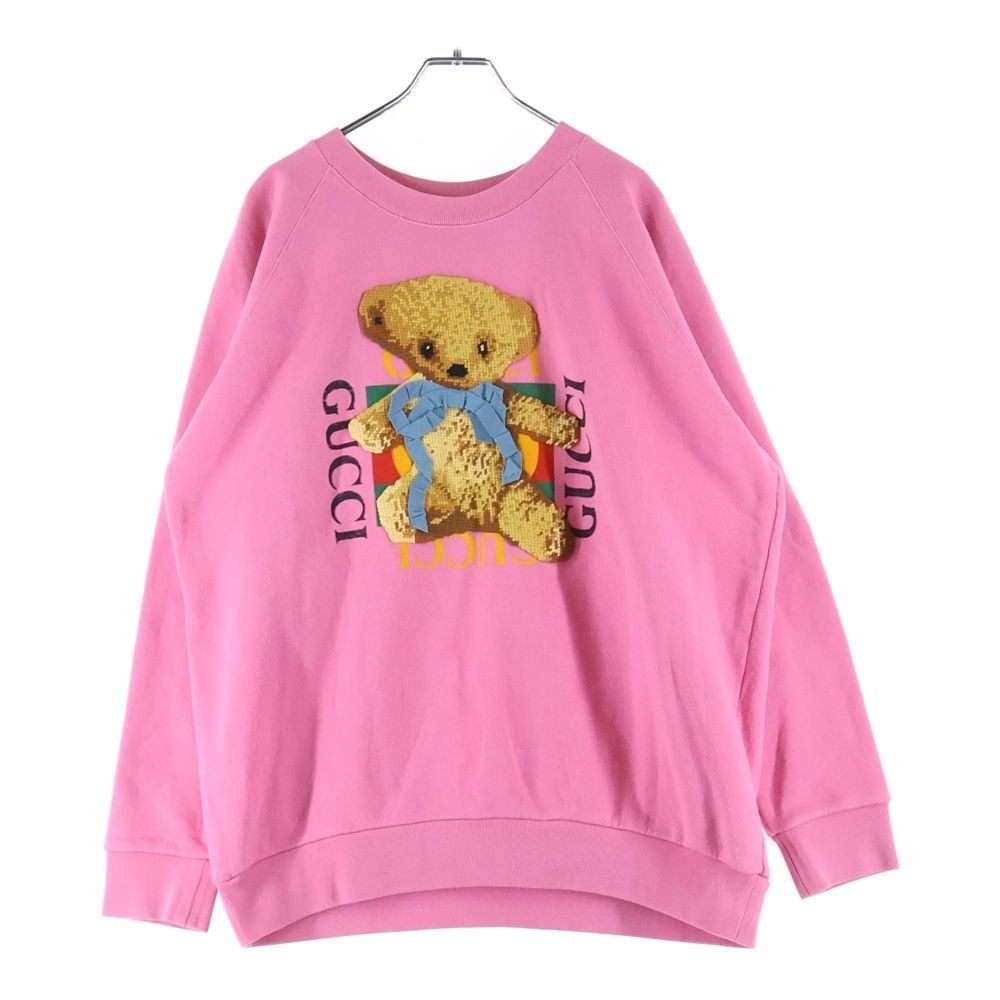 GUCCI (グッチ) Teddy Bear Sweatshirt テディベア クルーネック