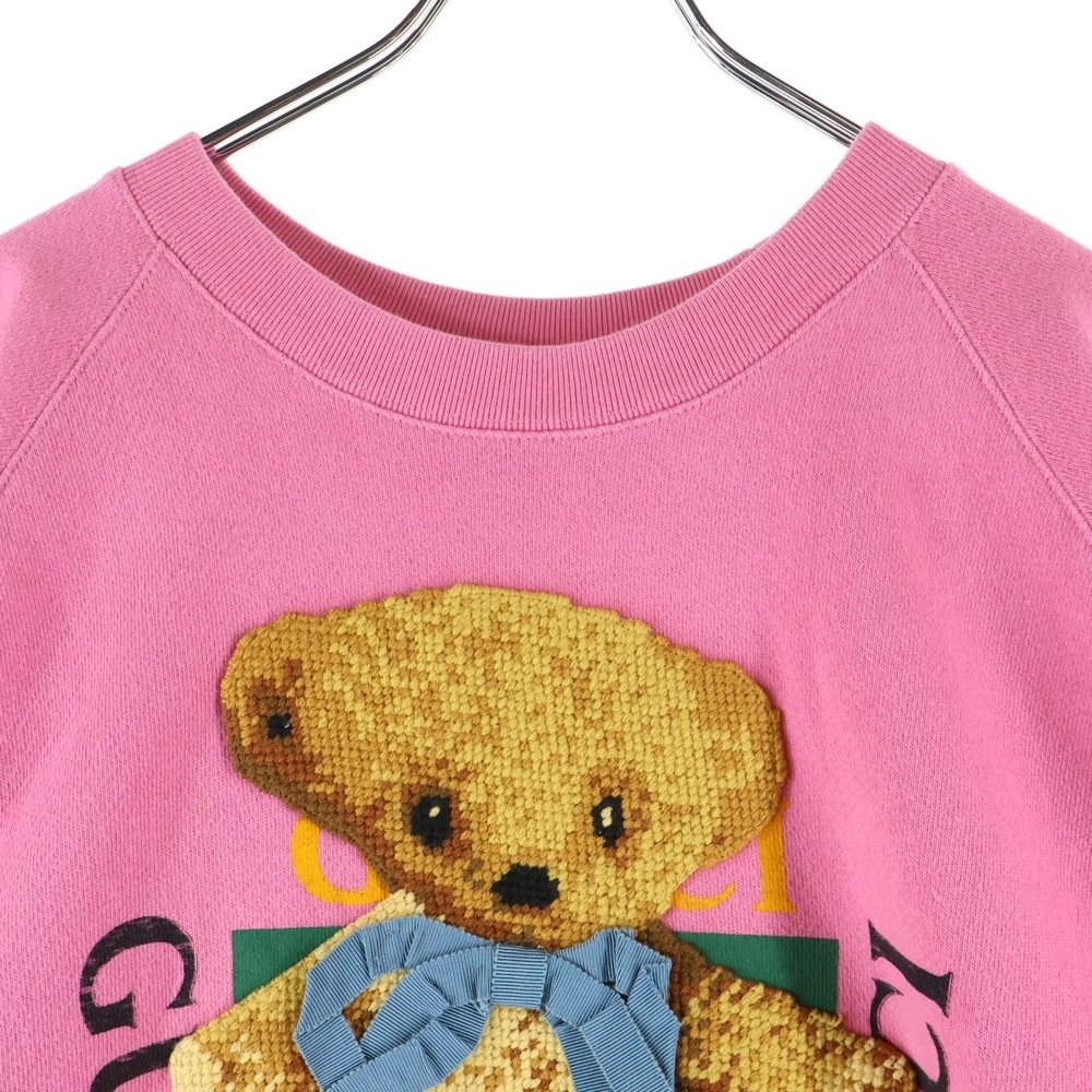 GUCCI (グッチ) Teddy Bear Sweatshirt テディベア クルーネック
