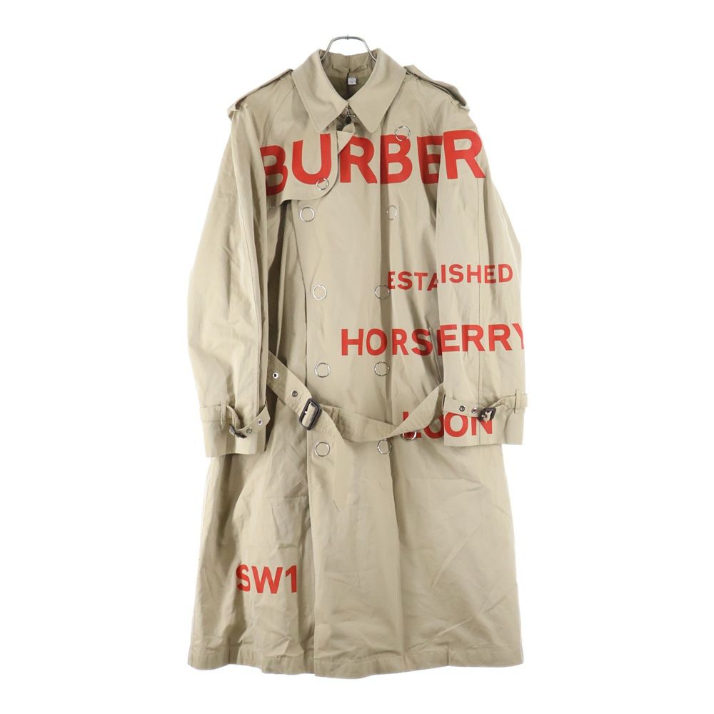 BURBERRY (バーバリー) 19AW ホースフェリー ロゴプリント スナップ