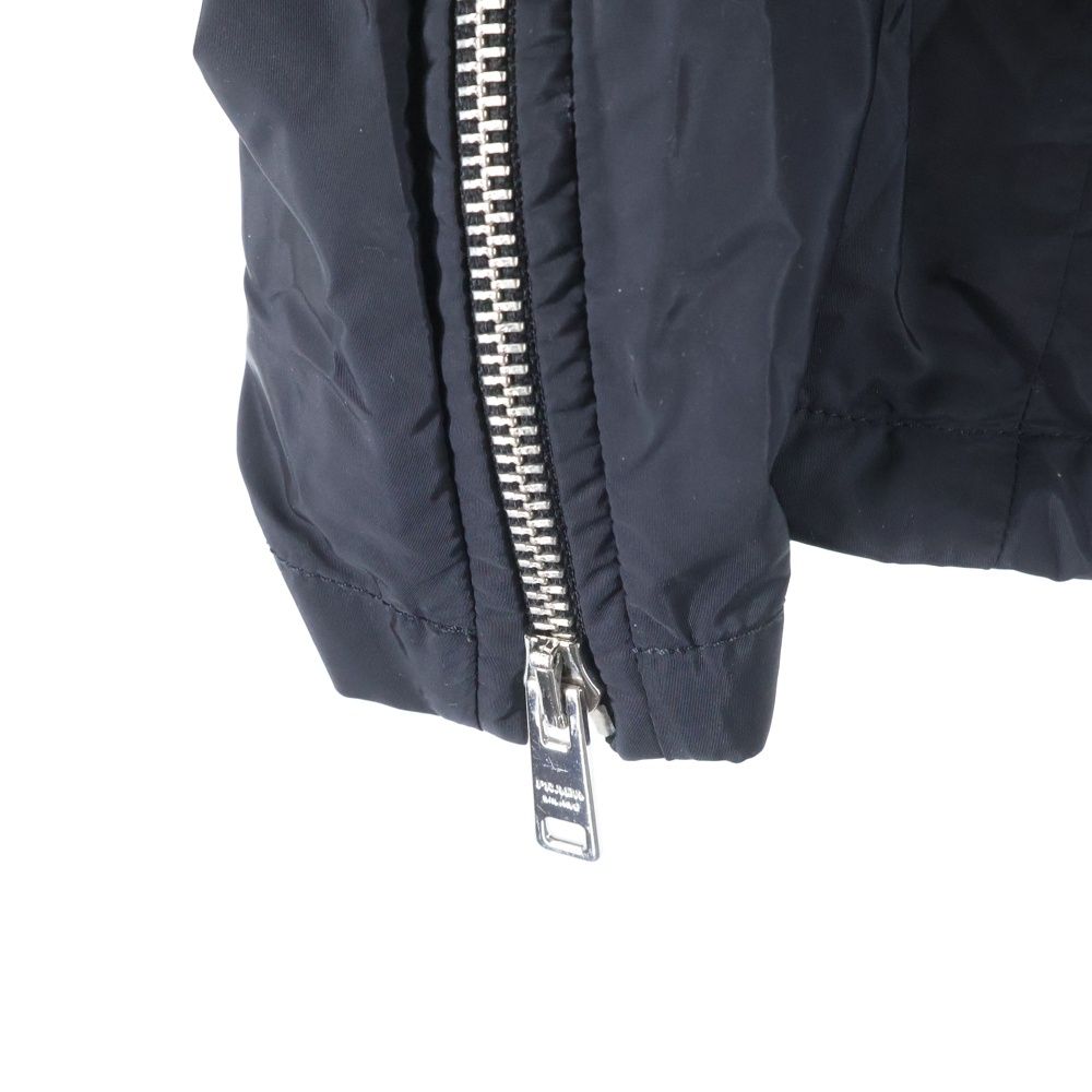 PRADA プラダ  【国内正規】29Z597 トライアングルロゴ ジップアップ フーディジャケット 38 PRADA - PRADA プラダ 【国内正規】29Z597 トライアングルロゴ ジップ