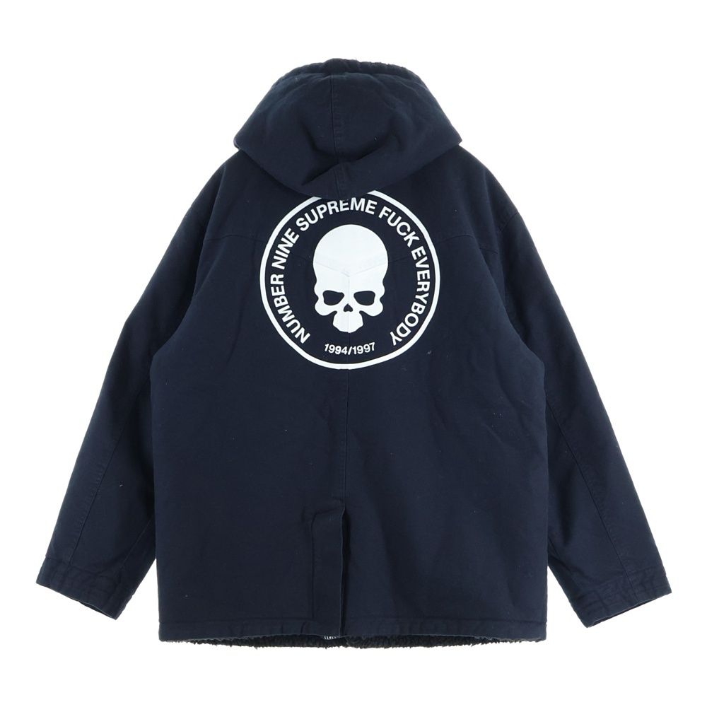 SUPREME (シュプリーム) 25AW ×NUMBER (N)INE Faux Shearling Hooded