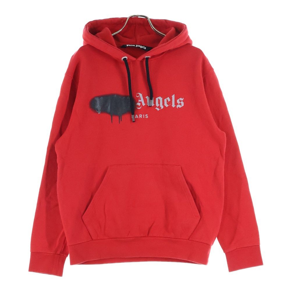Palm Angels (パームエンジェルス) 20AW Spray Hoodie スプレーロゴ 