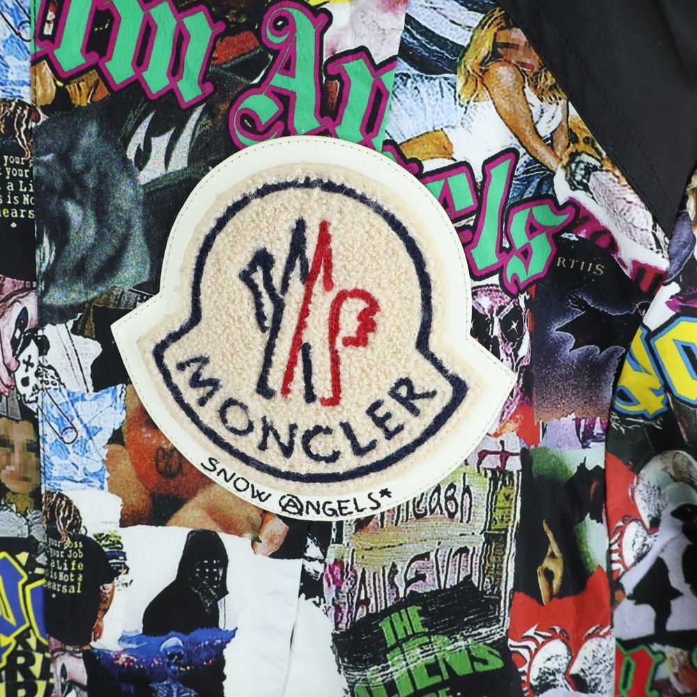 MONCLER モンクレール 19AW ×KLAUS GIUBBOTTO パーム エンジェルス クラウス フーデッド マウンテンジャケット マルチカラー E209L4100080 MONCLER (モンクレール) 19AW ×KLAUS GIUBBOTTO パーム エンジェルス