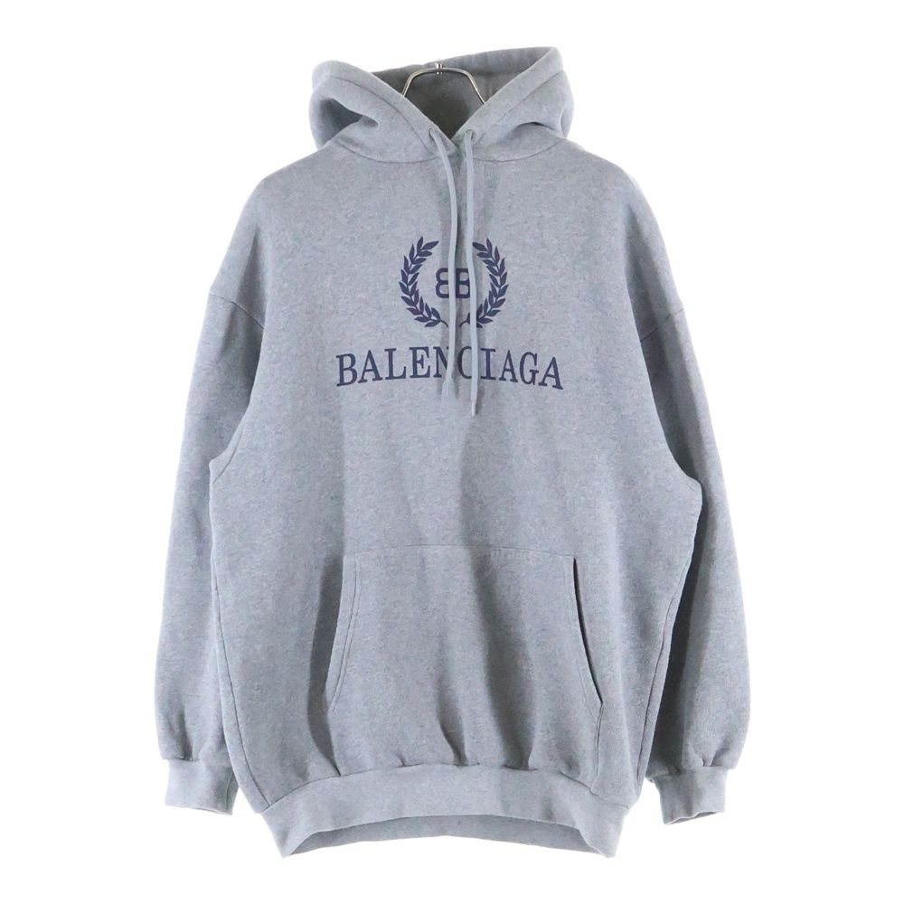 BALENCIAGA (バレンシアガ) 19SS エンブレムロゴプルオーバーパーカー