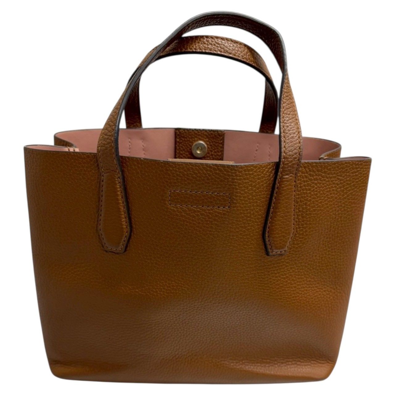Tory Burch トリーバーチ ブレイク ブラウン ゴールド金具 レザー 