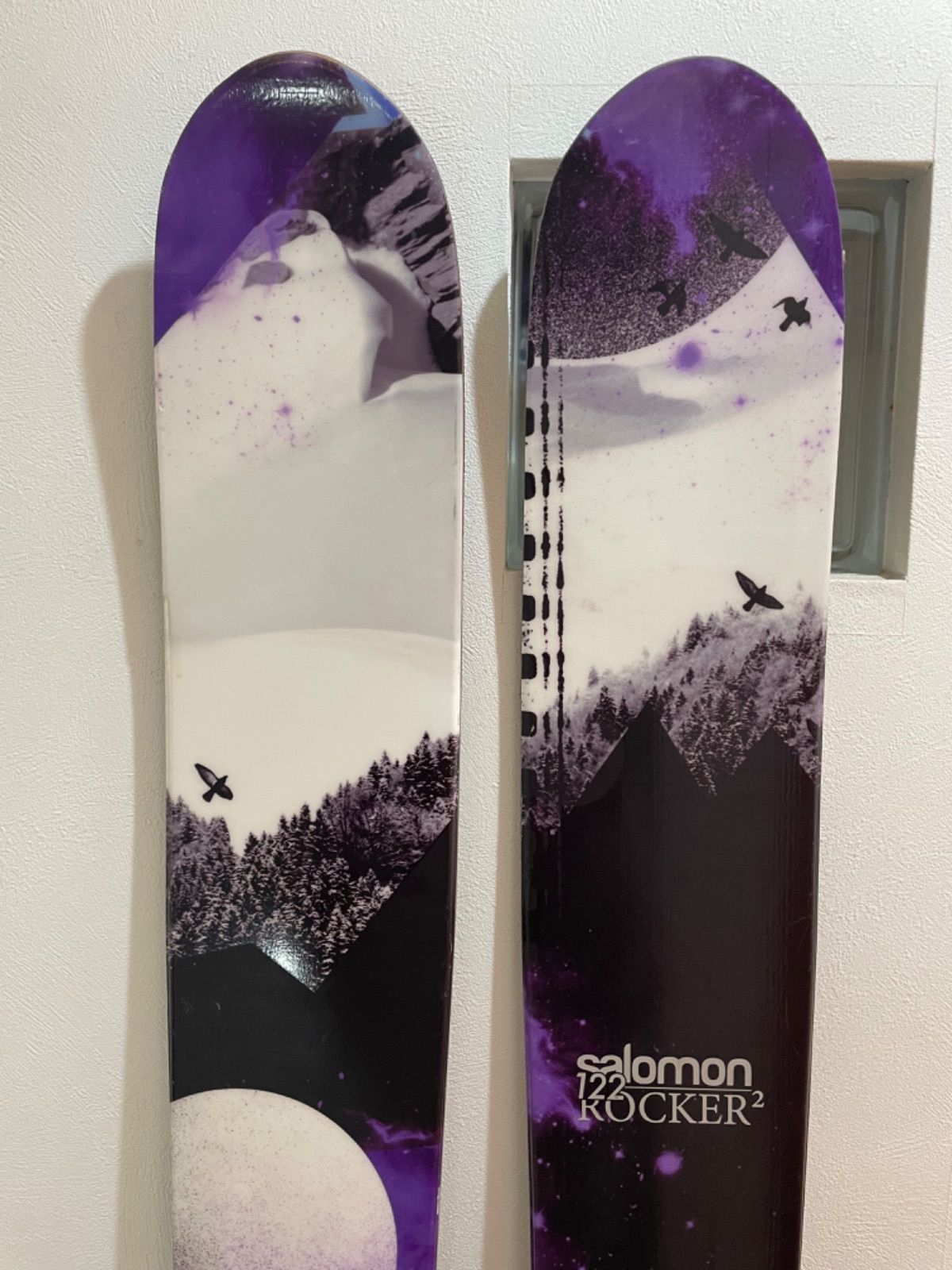 美品 SALOMON ROCKER2 122 184cm ビンディングセット SALOMON Z12
