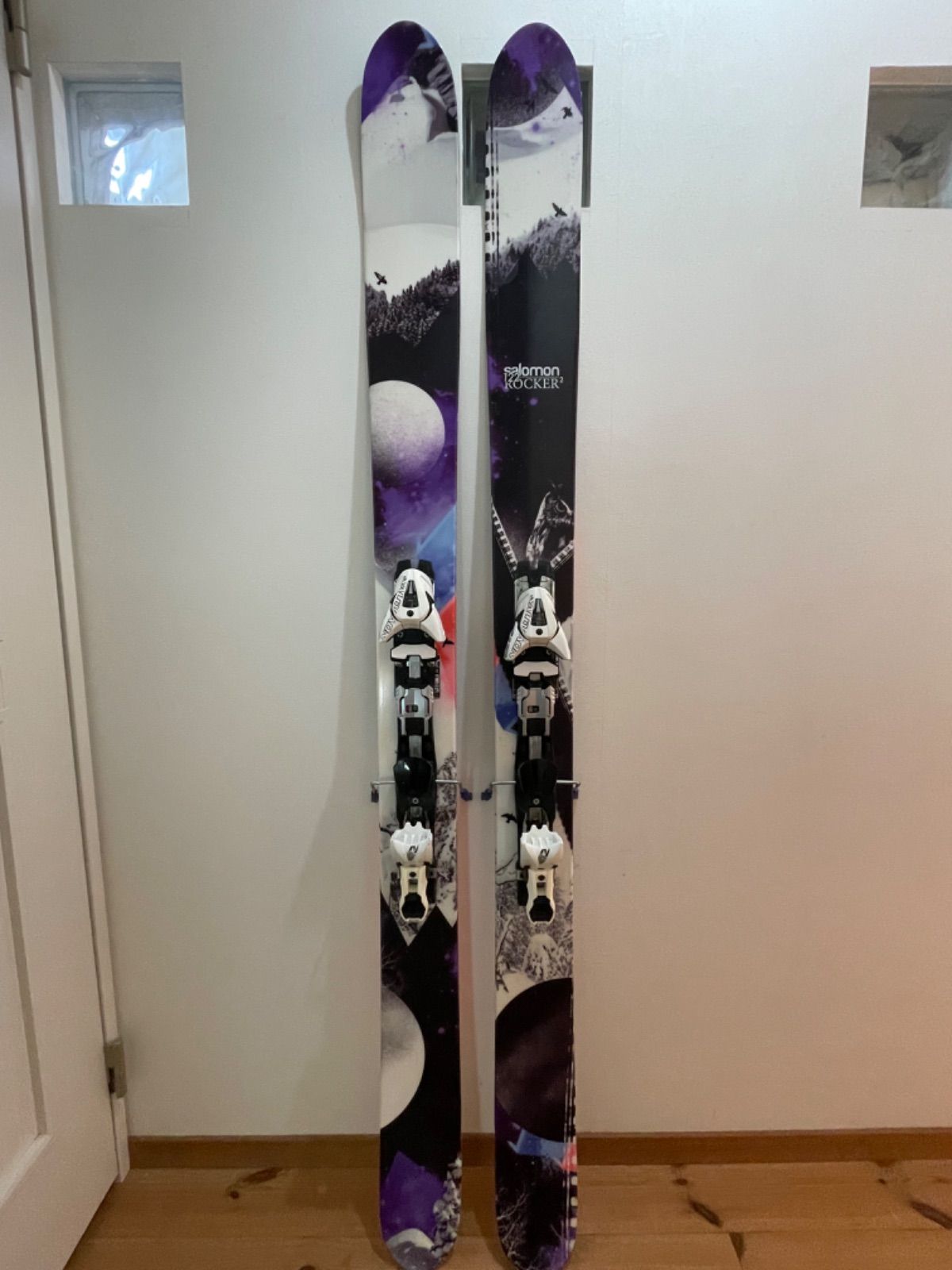 美品 SALOMON ROCKER2 122 184cm ビンディングセット SALOMON Z12