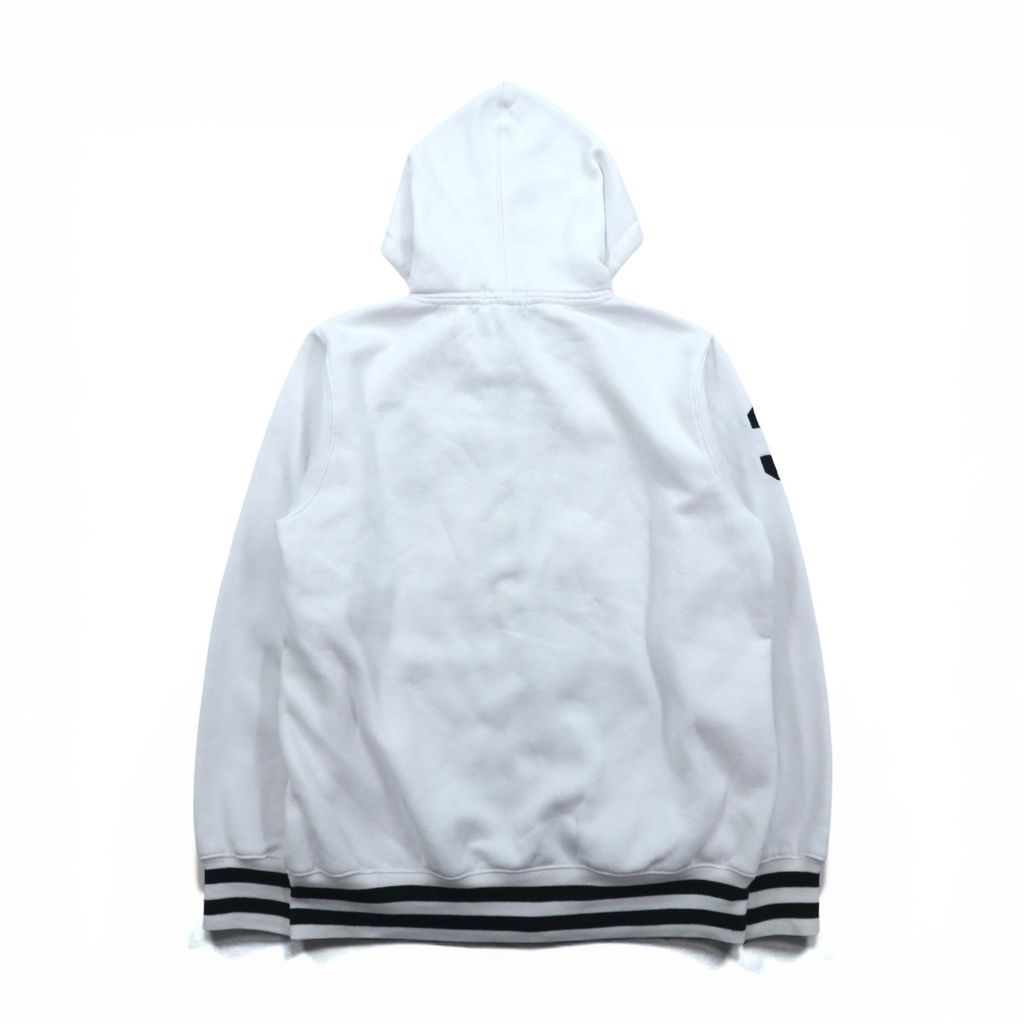 90s】Ralph Lauren ジップパーカー ホワイト ポニー ブラック 90s