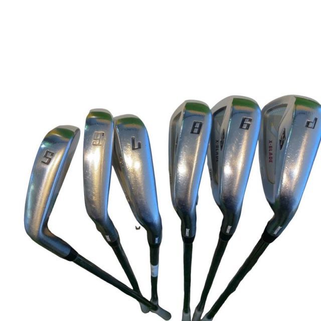 ブリヂストン X-BLADE 701G アイアン 5〜Pまでの6個セット 10020.jpg