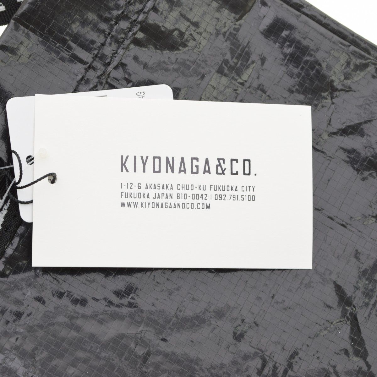 THECONVENI×KIYONAGA&CO.】K-190018 FUJIWARA&CO. SHOPPING TOTE BAG 