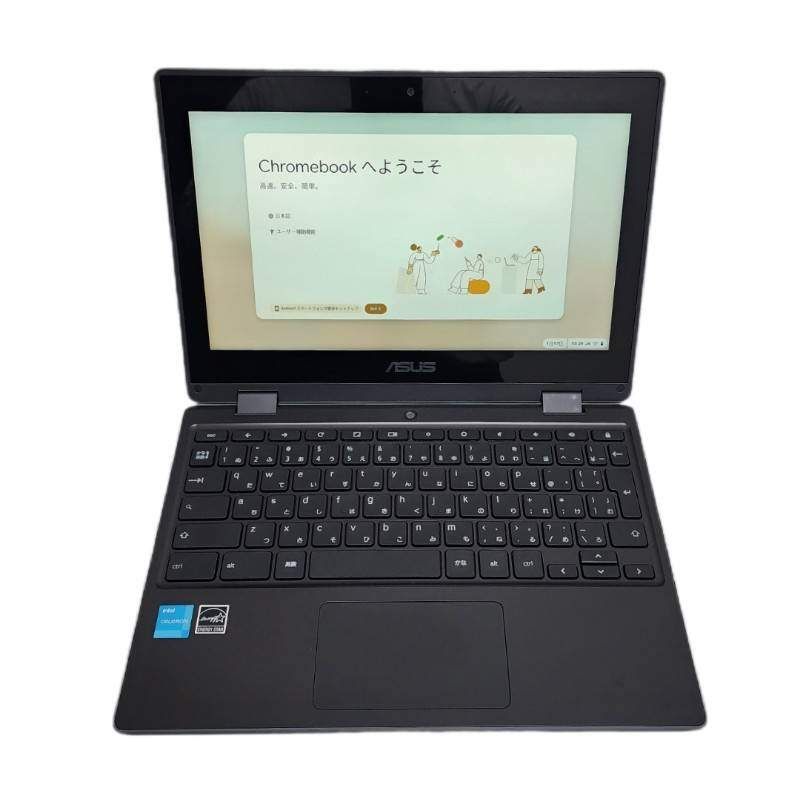 ASUS Chromebook CR1100FKA 11.6インチ Intel Celeron N4500 4GB SSD