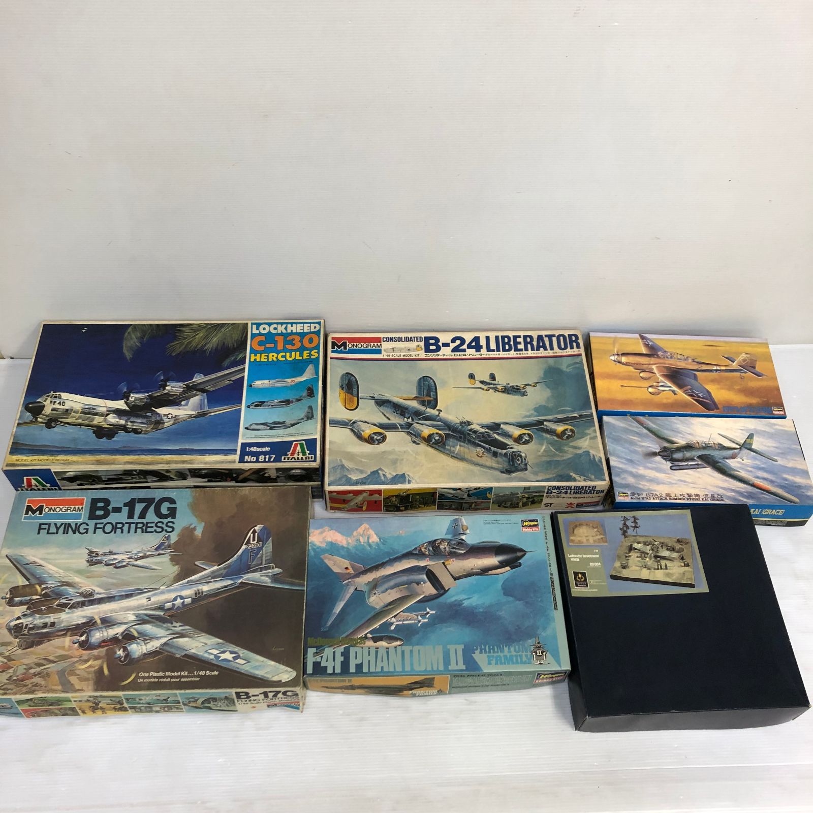 △戦闘機 プラモデル まとめ ① 未組立（商品説明必読） ジャンク品