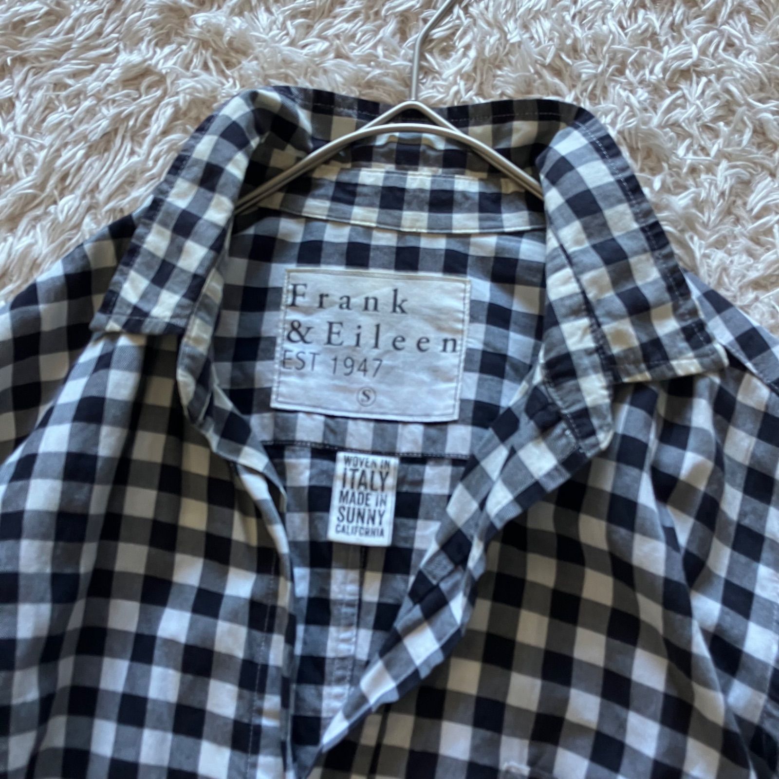 フランクアンドアイリーン Frank&Eileen チェック柄 長袖シャツ バリー