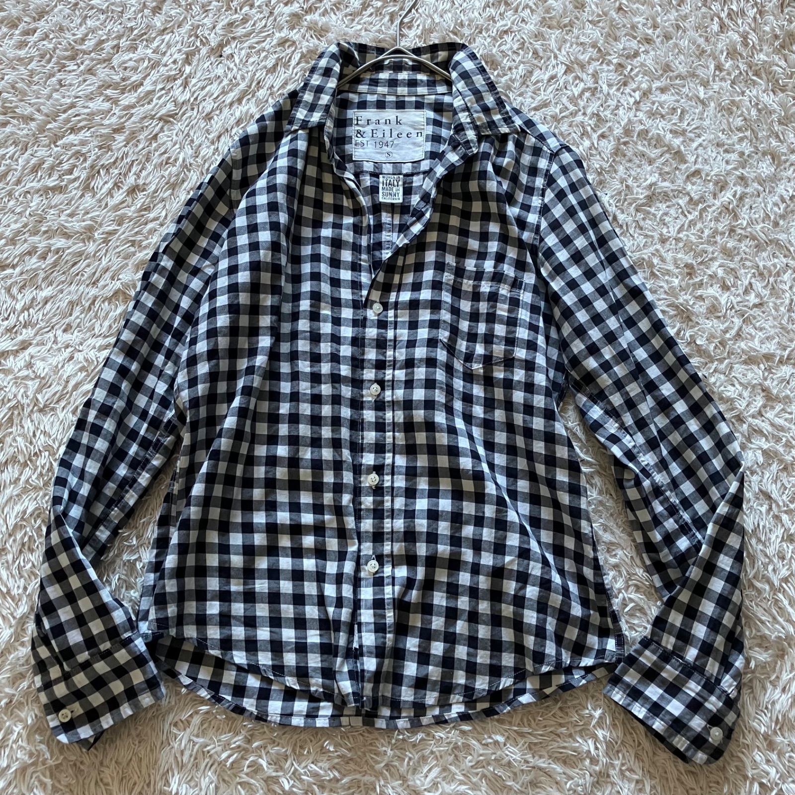フランクアンドアイリーン Frank&Eileen チェック柄 長袖シャツ バリー