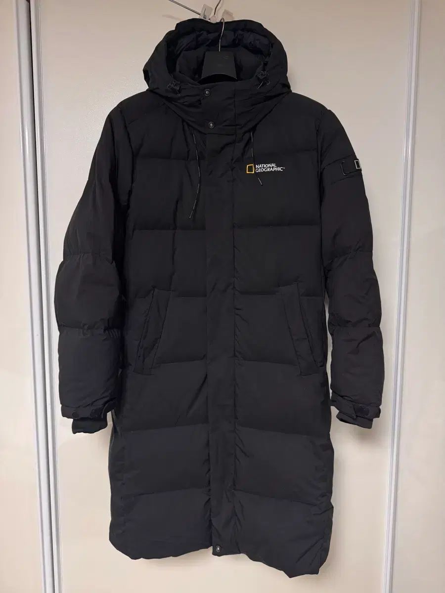 ナショナルジオグラフィック ダウンジャケット ロング丈 M ブラック