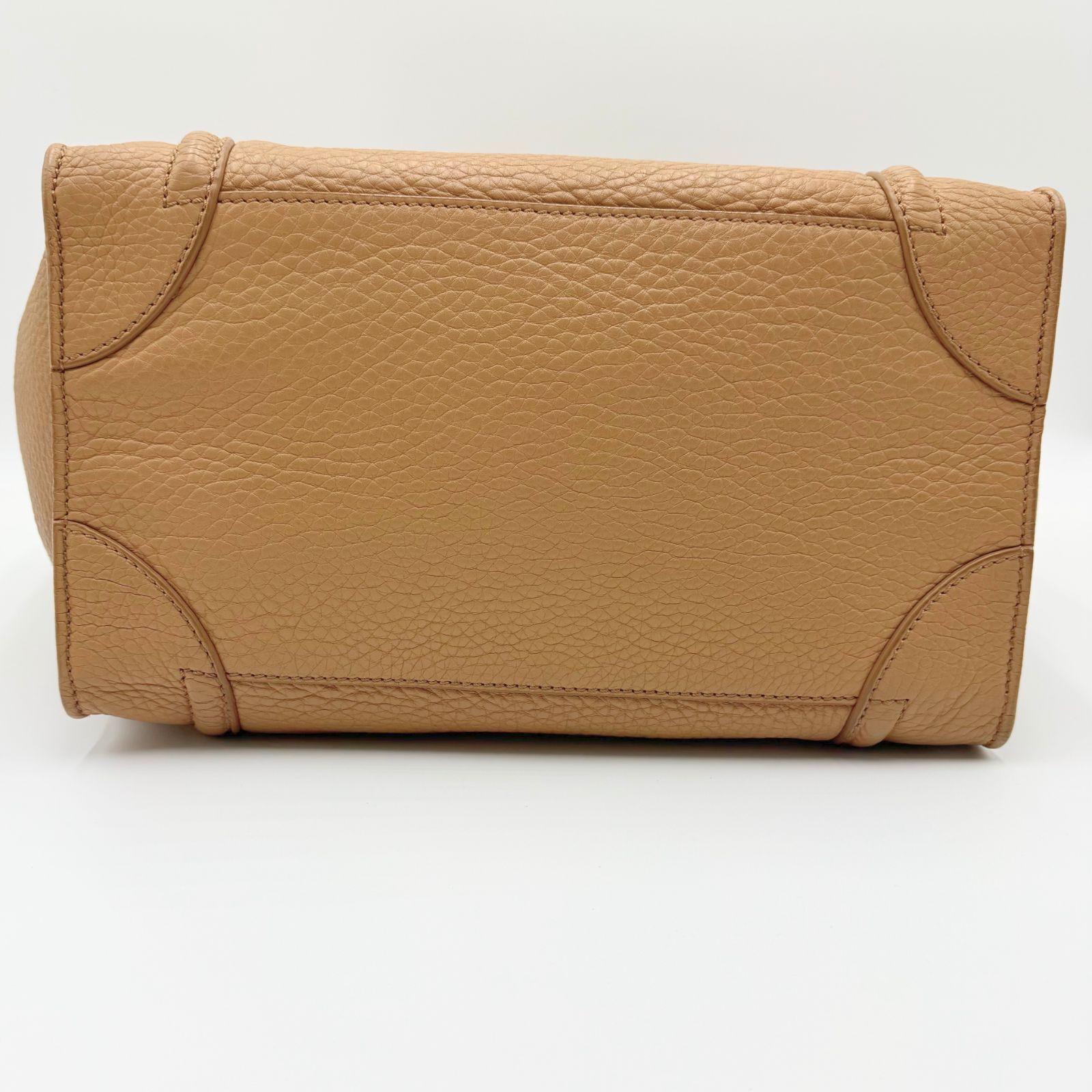 CELINE セリーヌ ラゲージ ミニ ミニショッパー レザー ハンドバッグ