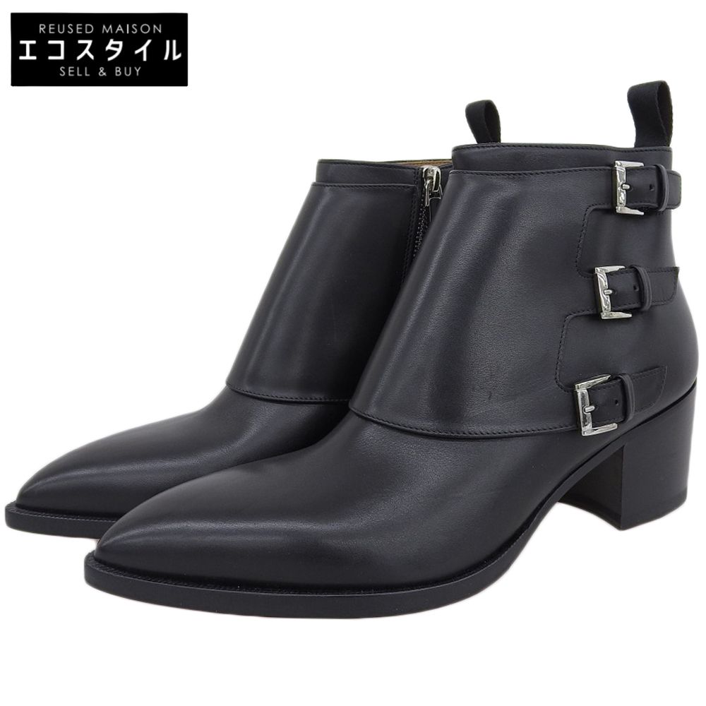 クリスチャンルブタン ショートブーツ Christian Louboutin クリスチャンルブタン 新品同様 トリプルモンク