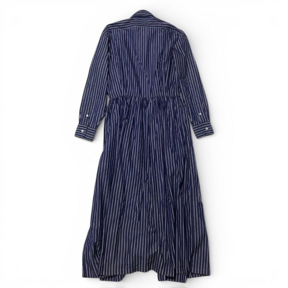 希少 90s RALPH LAUREN ラルフローレン 長袖 ワンピース シャツワンピ