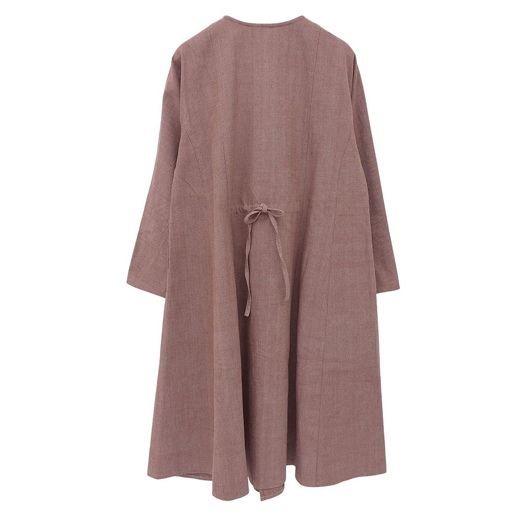 新品未使用 ヨーガンレール カーディ マトカ ワンピース ボルドーLsize JURGEN LEHL ヨーガンレール 新品同様 コットン カディ インド製