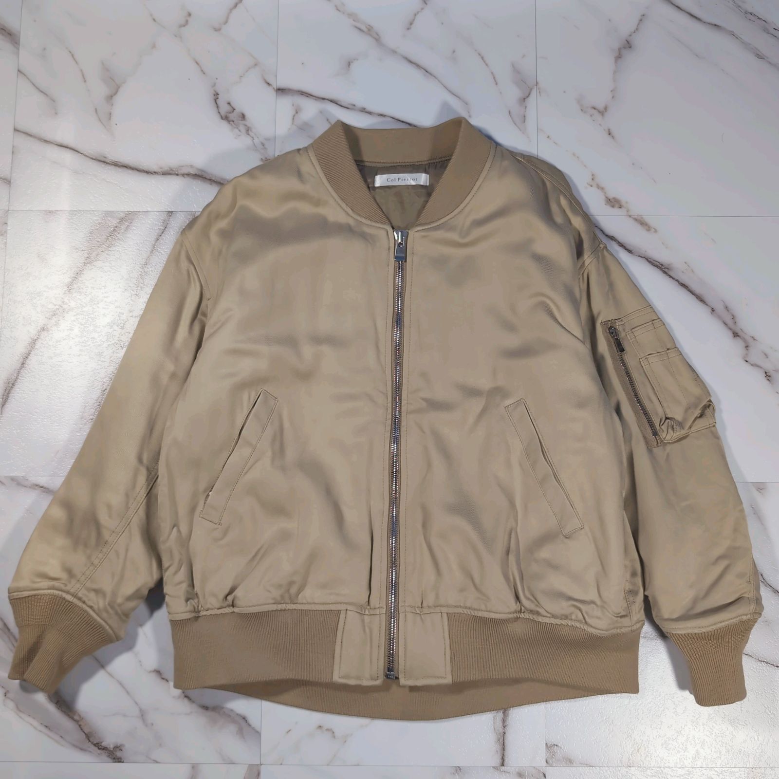 COL PIERROT FOR ESTNATION / MA-1ブルゾン Ma 1 col pierrot 
