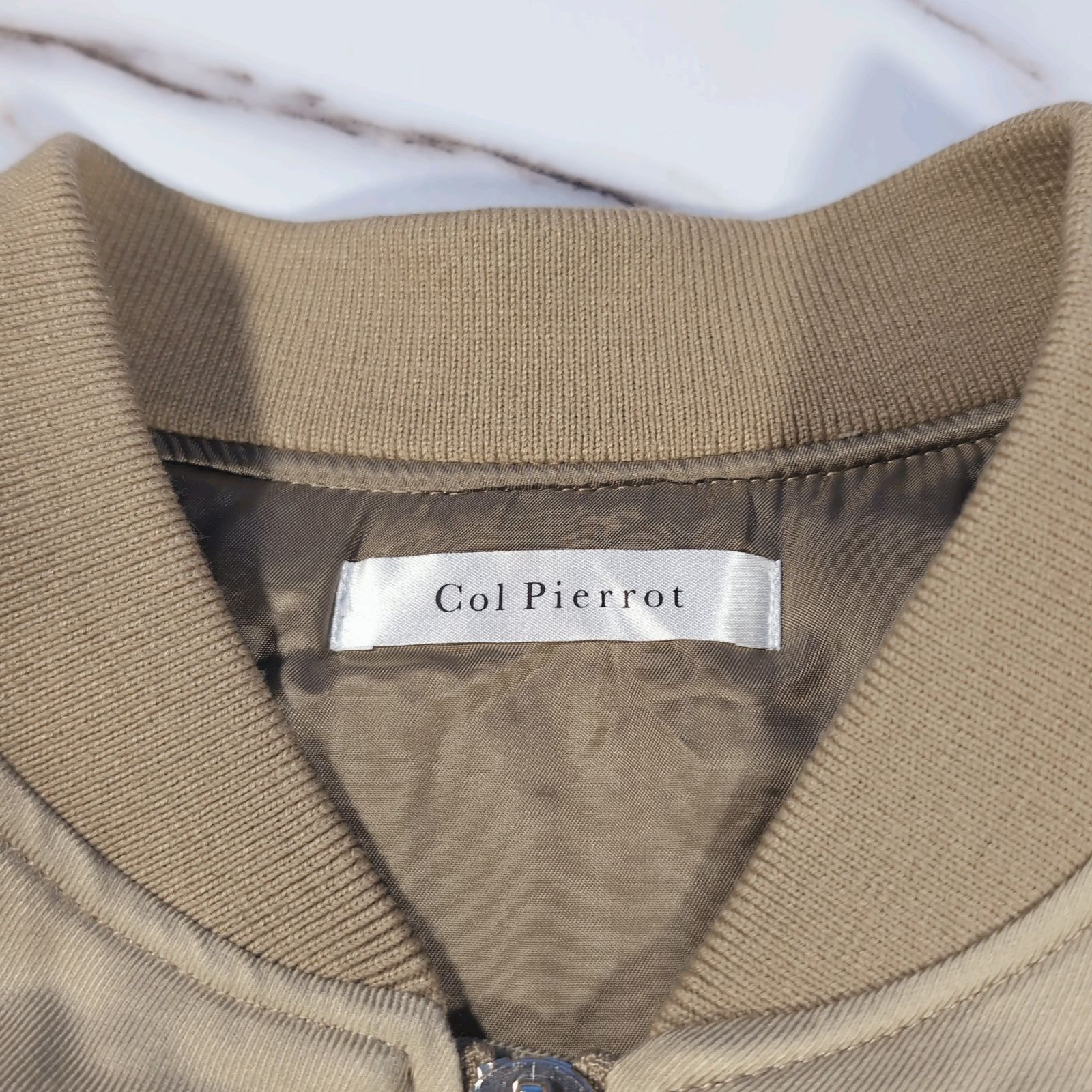 COL PIERROT FOR ESTNATION / MA-1ブルゾン Ma 1 col pierrot 