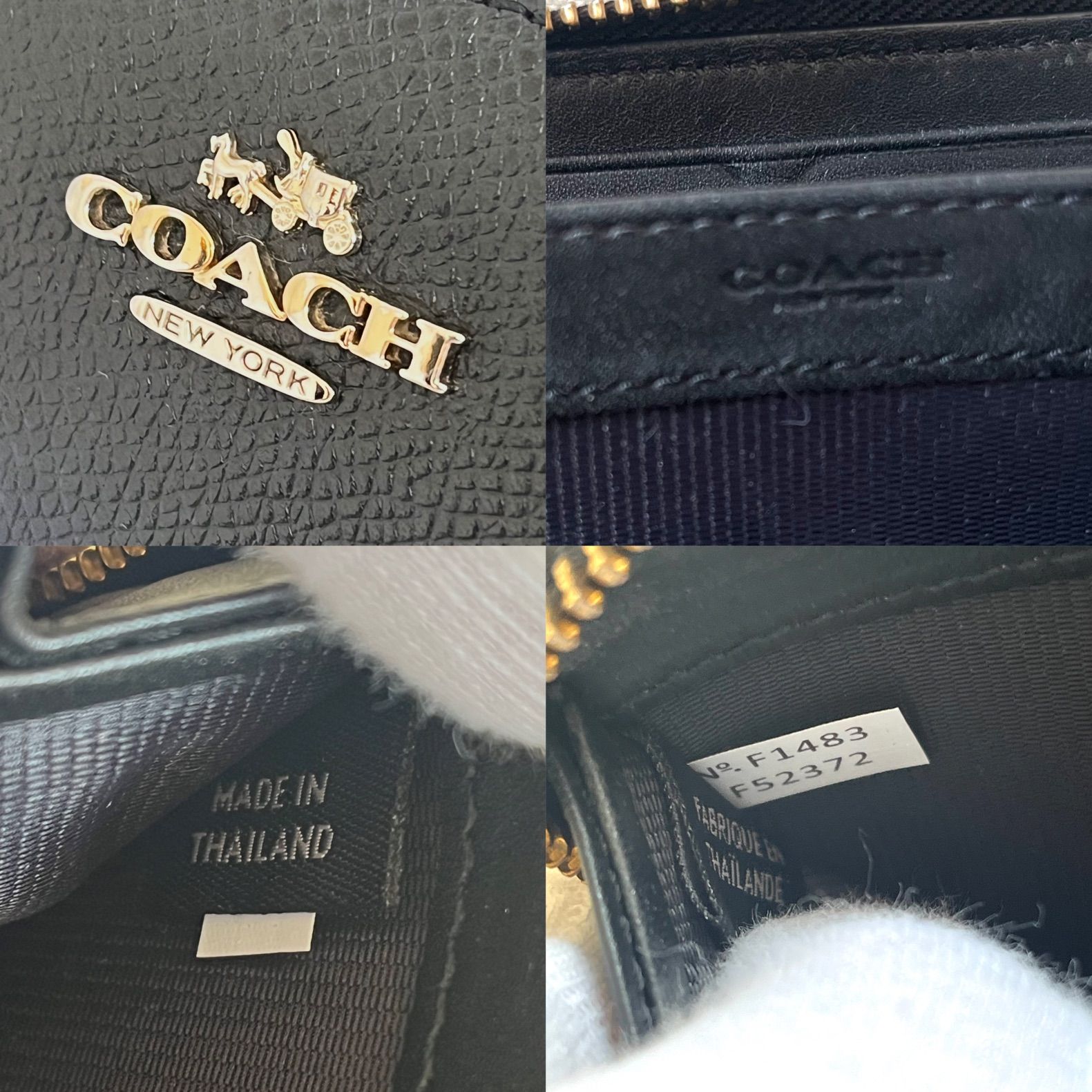 COACH コーチアウトレット ラウンドファスナー ロングウォレット 長 