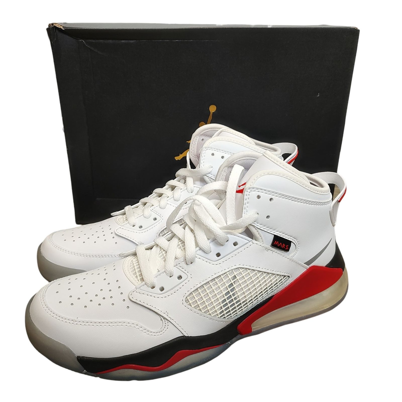 NIKE ナイキ Jordan Mars 270 White/Fire Red ジョーダン マーズ 270 