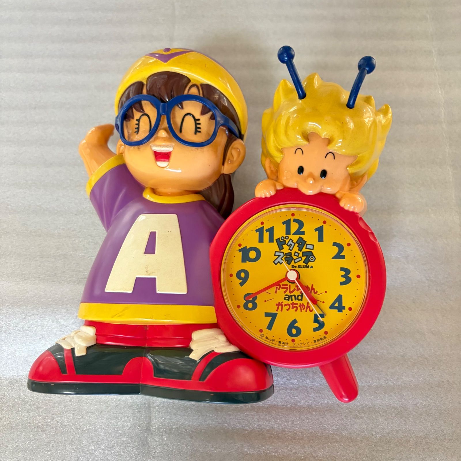 模型・プラモデル ドクタースランプ アラレちゃん＆がっちゃん目覚まし時計