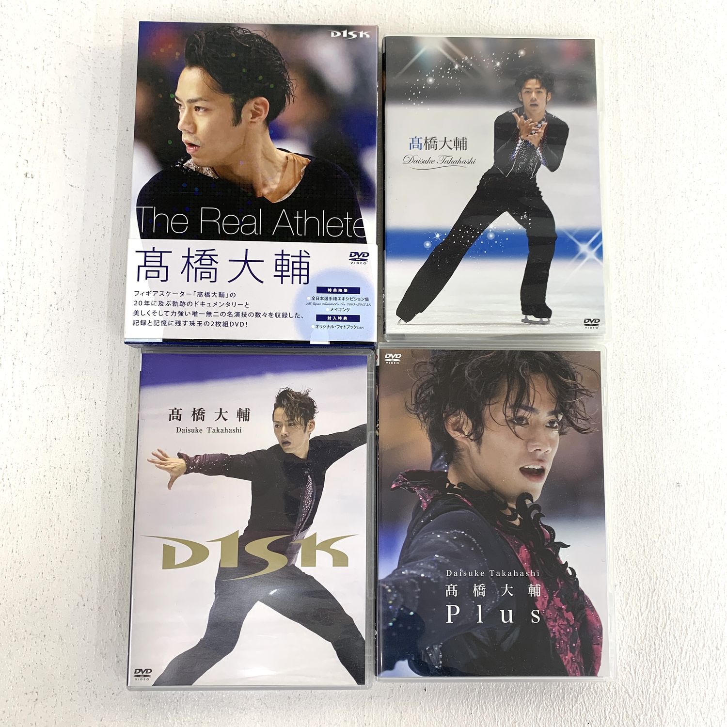 ☆加古川物流】中古 フィギュアスケート 高橋大輔 DVD DISK Plus The