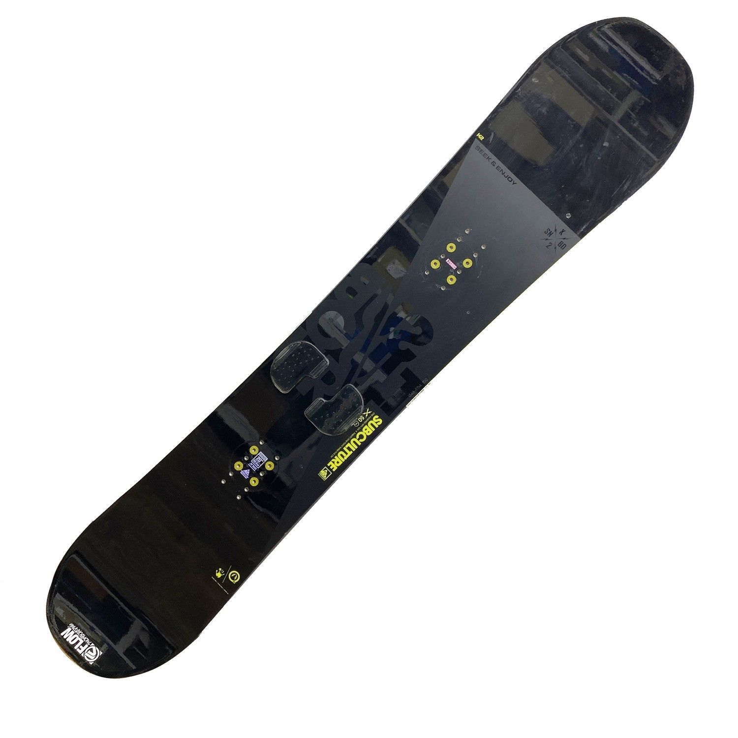 K2 SUBCULTURE ケーツーサブカルチャー150cm 2点セット ☆加古川物流】中古・未メンテ K2 SUBCULTURE ケーツー サブカルチャー