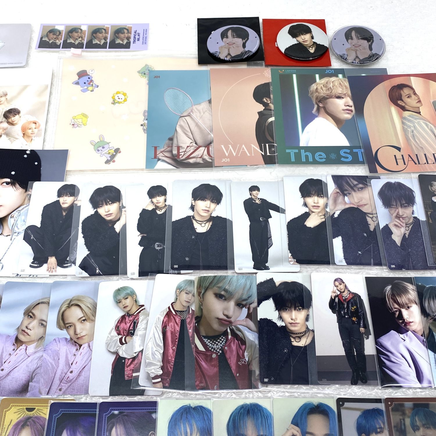 ☆加古川物流】中古 JO1 大平祥生 トレカ 缶バッジ 特典 グッズ まとめ