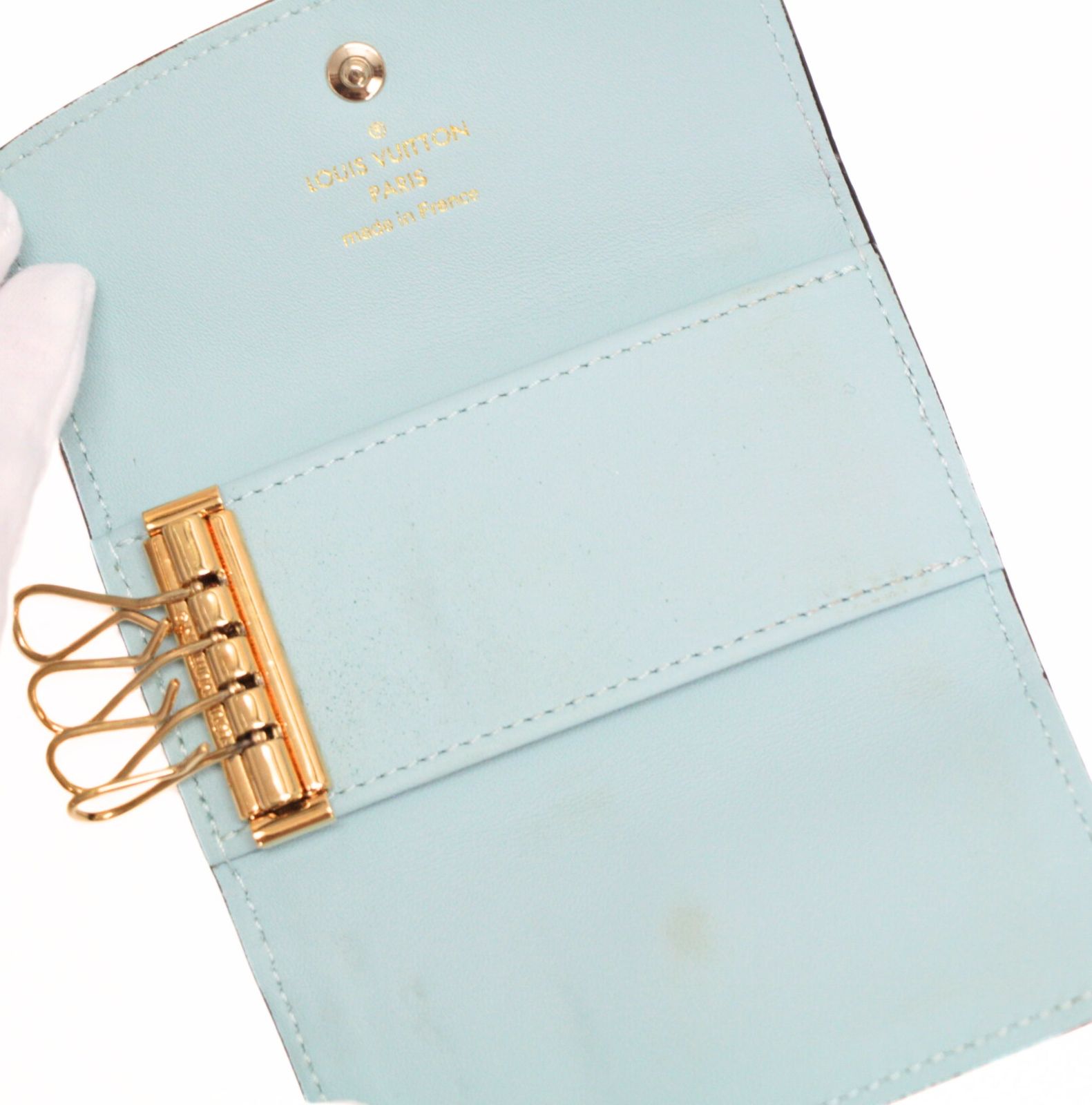 ルイヴィトン LOUIS VUITTON ミュルティクレ4 4連 キーケース