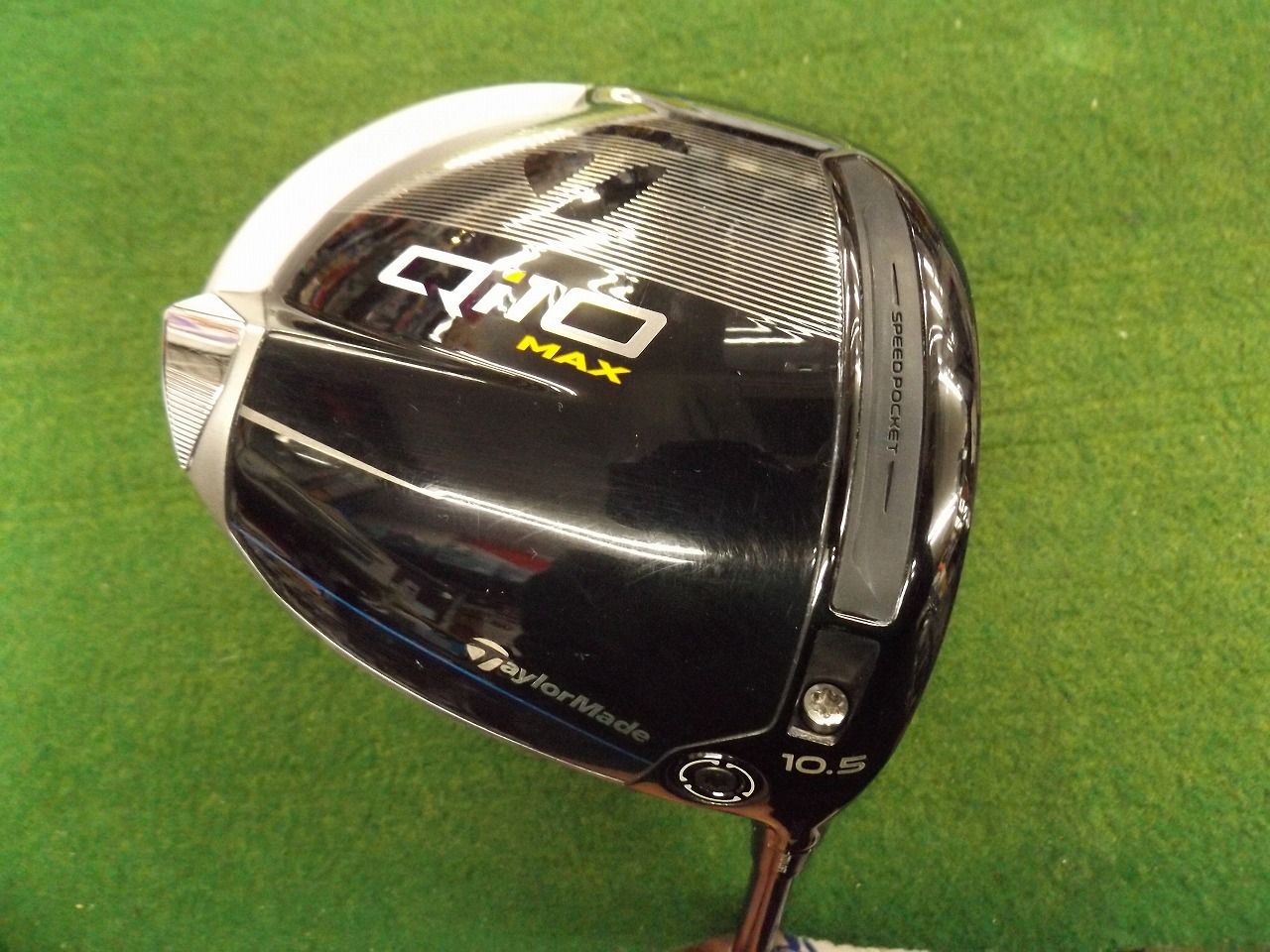 1293 Qi10 MAX 10.5° Diamana BLUE TM50 SR カバー有 テーラーメイド