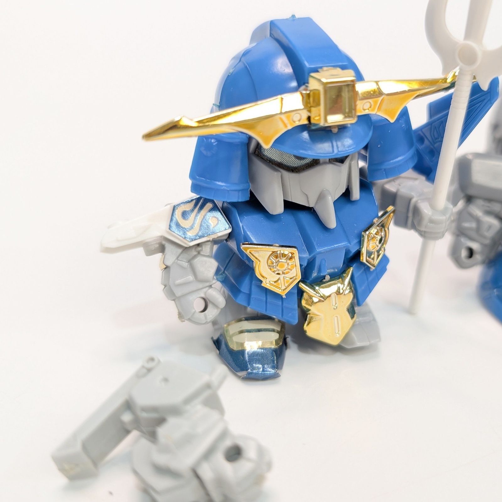 BB戦士 武者風雷主 ジャンク品 SD戦国伝 ムシャプラス 欠品 破損アリ