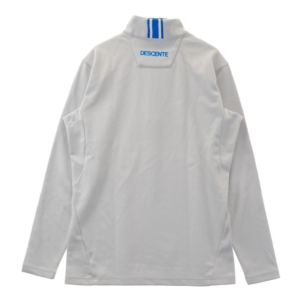 デサントゴルフ ブルー セットアップ ハーフジップ ストレッチ 水色 ホワイト デサントゴルフ ブルー セットアップ ハーフジップ ストレッチ 水色